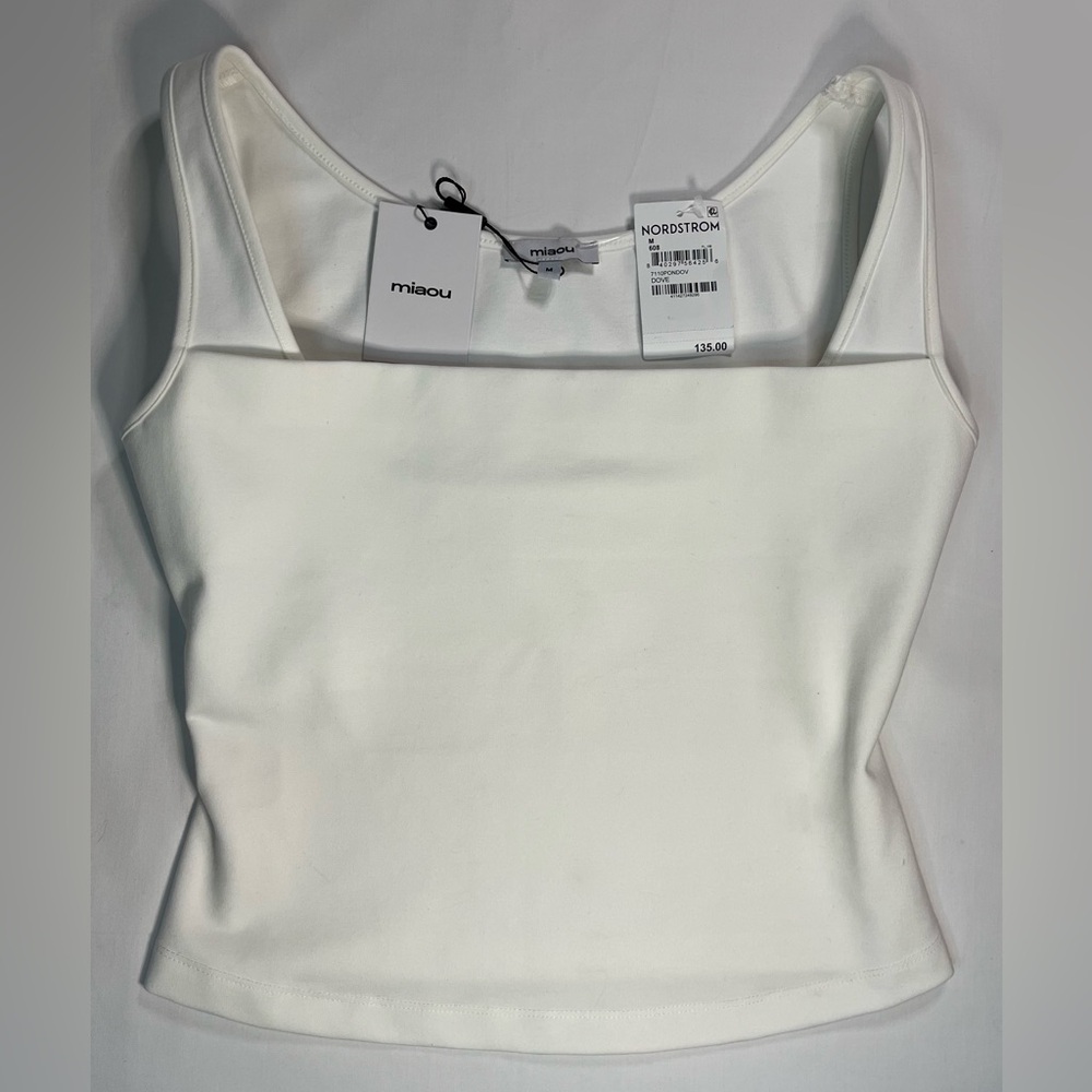 Miaou Luna Top in Dove